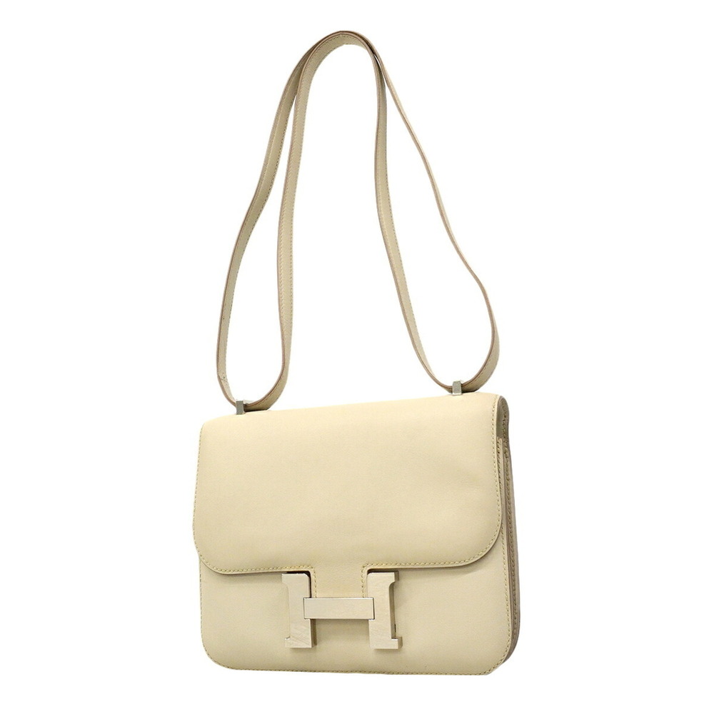 Hermes Constance 18 Shoulder Bag, Swift Leather, Beton, C Stamp, Women's